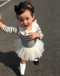 Jjeong Ppeum @jjeong_ppeum - #쩡이498❤️ 사촌동생 돌잔치 땜에 천안 ...Yooying | Baby couture, Girls dresses, Cute baby clothes