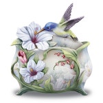 Believe In The Beauty Of Your Dreams Music Box | 도자기, 장식