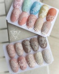 Pin by 스파클 스파클 on 블링네일 in 2020 | Flower nails, Lace nails, Nail art designs