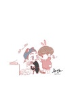 태랑이 일상 | Bts chibi, Vkook fanart, Chibi