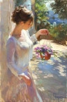 Oil painting에 있는 YOUNG. CH님의 핀 | 초상화 그림, 오일 파스텔 그림, 아름다운 그림