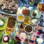 여름의 맛   #뜨거운 #여름 #의룡계곡 #계곡 #여름 #캠핑음식 #한상 #camping #summer #food #foodphotography...  여름의 맛   #뜨거운... 