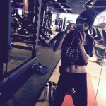 여기사는사람아니에효 호호 #운동 마무리 스트레칭중에 저녁에 오께요 ❤️ @201411&673 | 운동