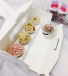 강변역 앙금플라워Design_ 정규반 컵설기:). #koreanflowercake #riceflowercake #flowercake | 다이소
