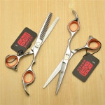 5.5 인치 16 센치메터 일본 가쇼 전문 인간의 머리 가위 살롱 미용 가위 절단 가위 숱이 가위 H1009 | Ciseaux coiffure, Cheveux... 