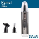 T144 kemei 3 충전식 1 코 트리머 전기 여성 얼굴 케어 면도 트리머 코 & 귀 남성 귀 코 머리 커터 | Nose hair trimmer, Face... 