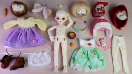 ★구관 리나슈슈한정 코튼캔디크림 개봉후기★BJD LINA chouchou Limited Cotton Candy CREAM Unbo... | Design