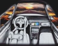 with my dog, pencil illust, photoshop, my story, 내마음일러스트, pm11:44 그때 우리