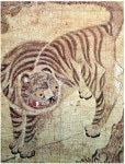 민화(궁중미술)에 있는 hye ran님의 핀 | 그림, 미술관, 호랑이