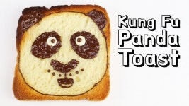 [Toast Art] 쿵푸팬더 토스트 만들기 / How to make Kung Fu Panda Toast / Food play...