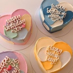 전주케이크 쥬쥬케이크💕 在 Instagram 上发布：“ㆍ ❤️💜💛💙💚” | Creative birthday cakes, Cute birthday cakes... 