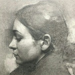 #mnur - | 인물화, 얼굴, 연필화