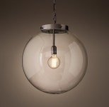 Parisian Architectural Clear Glass Poste Pendant(이미지 포함)