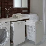 Pin de yeun h em * 에일린의 뜰 | Lavanderias modernas, Design de lavanderia, Interior do banheiro