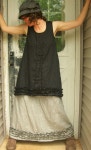 Mini Ruffle Tank by sarahclemensclothing on Etsy, $119.00 | 패션, 앞치마