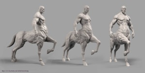 Pin de 인철 백 en 3d 캐릭터 | Esculturas de arte, Criaturas mitológicas, Esculturas