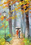 수채화에 있는 rose님의 핀 | 유화, 나무 그림, 조경 그림