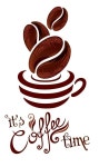 Its coffee time | 커피 타임, 초크아트, 커피 아트