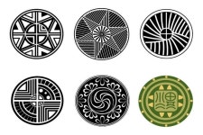 Pin by 공유마당 on #한국의멋 #명절 #일러스트 #전통문양 in 2020 | Decorative plates, Decor, Home decor