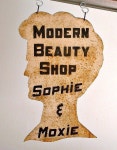 beauty shop sign | 간판