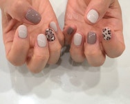 #호피네일#가을네일#nail#nails#nailart#대구네일#유유네일 | 호피 네일, 가을네일