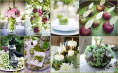 DES IDEES POUR L AUTOMNE .... - UNE FEE DHIVER DES IDEES POUR L AUTOMNE .... - UNE FEE DHIVER | Green themed wedding, Wedding... 