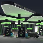 Petrol station canopy에 있는 Amal Al-Hourani님의 핀 | 주유소, 충전소, 버스