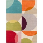 Dot & Bo Venn Rug - 2 x 3 ($137) ❤ liked on Polyvore featuring home, rugs, mid century modern rugs, midcentury modern rugs... 
