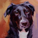 Custom Dog Oil Painting, Custom Pet Portraits, Animal Painting, Original Art | 초상 사진, 사진