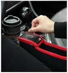 Left-Side Black Coin Car Seat Purse Organizer Storage Slim Side Pocket Backseat #KMotors | 트럭