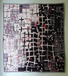 Flames and ashes by Susan C. Druding #quilting #black #and #white #quilting | 텍스타일 아트, 퀼트, 종교