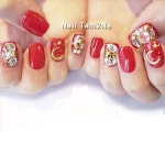 레드네일:) . . #네일#nailtam2na#네일탐이나#젤네일#네일아트#네일디자인#nails#nailart#넬스타그램#손스타그램#인스타네일#가을네일아트... 