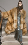awesome red fox fur coat | 모피