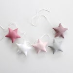 Pin by TREENARA on 나무가랜드 | Felt garland, Star garland, Handcraft