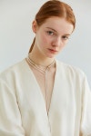 [Monday Edition] Thin Chain and Pearl Drop necklace (20%off) | 웨딩 쥬얼리, 패션 쥬얼리, 목걸이