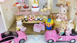 Baby doll rabbit and bread cooking cake shop toy car play... CuteBabyBunny, #C… in 2020 | Baby dolls, Baby bunnies, Toy car