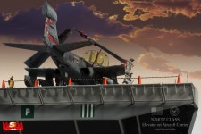 EA-6B & Elevator on Aircraft Carrier 1/48(항모 엘리베이터 1/48)(이미지 포함) | 엘리베이터