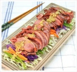 훈제오리로 족발냉채 따라했봤어요~ 훈제오리냉채– 레시피(이미지 포함) | 요리, 한그릇 식사, 레시피