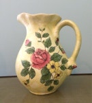 A personal favorite from my Etsy shop https://www.etsy.com/listing/555896963/vintage-decoupage-ceramic-vase-pitcher | 도자기