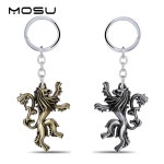 MOSU 게임 왕좌 하우스 라니 스터 키 dropshipping 수 A 화재 금속 키 반지 선물 Chaveiro | Porte clé, Game of thrones, Glace