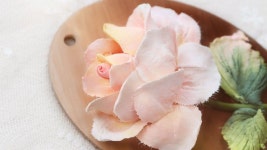 스컬프쳐페인팅 튜토리얼 물방울형 나이프로 장미 만들기 Sculpture Painting Tutorial Making Rose with waterdrop dot shape Knife... 