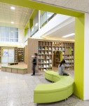 Unfolding Bookshelves 중흥초등학교 - OA-LAB | 인테리어, 건축 디자인, 책장