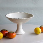 No. 2 Footed Bowl - Beaded Edge, 8w x 6h, $350(이미지 포함) | 도자기, 그릇