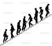 Silhouette Person Walking Up Stairs  #stairs Pinned by www.modlar.com | 실루엣, 계단, 건축