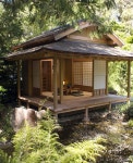 in San Rafael, CA, includes a traditional Japanese tea house, an entrance gate, a shelt… | 건축, 전통 주택, 시골 주택