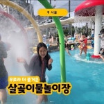 깨끗한 아리수로 매일 아침물을 갈아주는 #곳이물놀이장💖 | Travel, Fun, Fun slide