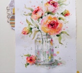 Pin by Studio jb on 수채화 과슈 초급 | Watercolor flower art, Watercolor paintings, Watercolor flowers paintings
