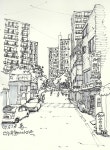 펜드로잉 어반스케치 풍경화 펜화 수채화 어반드로잉 여행드로잉 pendrawing urbansketch drawing - 2023 | 풍경화, 드로잉, 배경... 