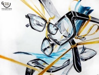 ★유튜브로 입시미술 배우기★ ♣그림을 클릭해 주세요!!!!♣ #기초디자인#디자인고흐#watercolor#drawing#개체표현#질감표현#안경#고무줄... 