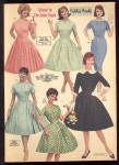 Lana Lobell Spring 1961 Catalog Tailored for the Junior figure | 1950년대 드레스, 패션, 드레스